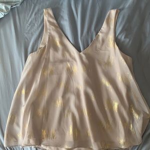 Light and flowy v-neck (front and back) sleeveless